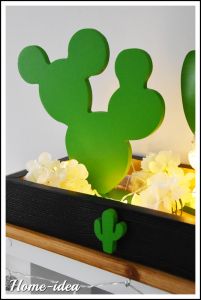 Kaktus wzór 2 30 cm - kolor do wyboru